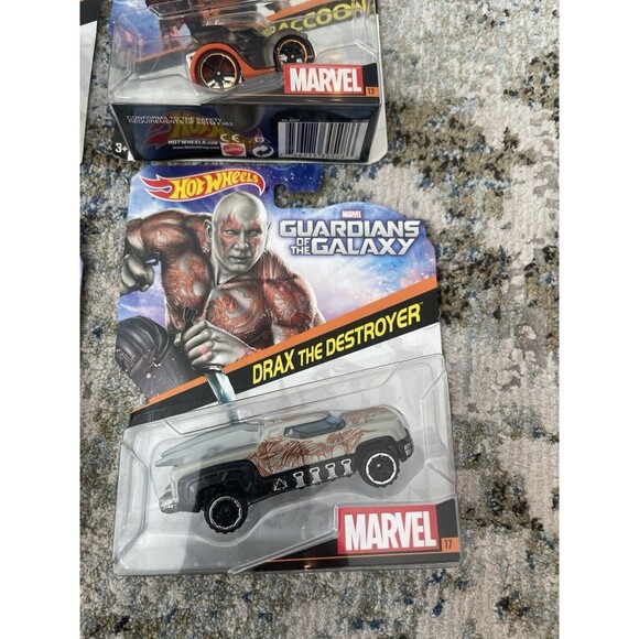 Hot Wheels 2014 Character Cars Marvel Guardians of the Galaxy lot of 4 - Picture 5 of 6